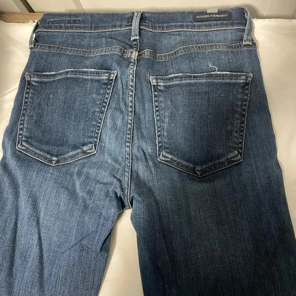 Citizens of Humanity | Rocket High Rise Skinny Jean in Blue Dark Wash - Size 25 - Picture 3 of 13